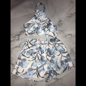 Floral two piece